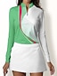 cheap Zip Up Pullover-Women&#039;s Sun Protection Polka Dot Polo Shirt