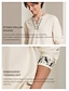cheap Linen Shirts-Men&#039;s 55% Linen Embroidered Graphic Shirt