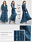 abordables Designer Dresses-Women&#039;s V Neck Maxi Dress
