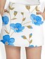 abordables Skirts-Ropa de Tenis para Mujeres Skirt Golf Azul Royal Prenda Deportiva Floral Outfit