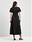 cheap Designer Dresses-Women&#039;s Organic Cotton Tiered Maxi Dress