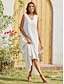 abordables Vestidos casuales-Women's Long Vacation Dress