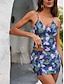 abordables Designer Swimwear-Traje de Baño de Mujer con Estampado Floral