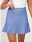 cheap Skirts &amp; Skorts-Women&#039;s Lightweight Solid Color Golf Skirt