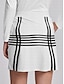 cheap Skirts &amp; Skorts-Women&#039;s Stripe Dark Blue Tennis &amp; Golf Skirts