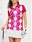 preiswerte Polo Top-Damen Golf Polo Shirt Kurzarm Sonnenschutz Top
