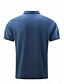 abordables Polos-Homme POLO Tee Shirt Golf Revers Casual Vacances Mode basique Manche Courte Classique Plein Standard Eté Noir Vert Véronèse bleu marine Orange Grise POLO