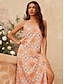 cheap Sale-LuxeSatin Moroccan Sleeveless Maxi Dress