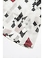 baratos Print Dresses-Vestido Maxi Longo de Chiffon para Mulheres com Impressão Geométrica