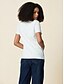 abordables T-shirts-T shirt à Imprimé Chat en Coton pour Femmes