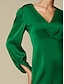 economico Sale-Jumpsuit Elegante da Donna a Maniche Lunghe in Tessuto Luccicante