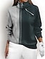 abordables Outerwear-Women&#039;s Golf Pullover Sweatshirt Long Sleeve