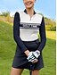 cheap Zip Up Pullover-Golf Polo Long Sleeve Shirt Top Attire