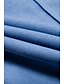 baratos Shorts-Homens Bermuda Cargo Mapa Bolso multi Comprimento do joelho Exterior Esportes 100% Algodão Feriado Para Noite Final de semana Delgado Calção Azul Céu Azul marinho Sem Elasticidade