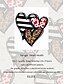 abordables Cadres Photos Numériques-Chemise Quotidienne Casual pour Femmes en Coton avec Motif Cœur Léopard