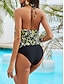 preiswerte Tankini-Damen Badeanzug Set mit Blumenmuster