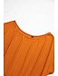 preiswerte Casual Kleider-Casual Drop Shoulder Knee Length Dress