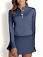 economico Polo Top-Maglietta Polo da Donna per Golf e Tennis  Traspirante  asciugatura rapida  mano comoda   Regular Fit