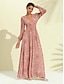 economico Print Dresses-Vestito Lungo Floreale da Donna per Estate e Primavera
