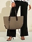 abordables Handbags &amp; Totes-Oxford Cloth Large Capacity Tote Set