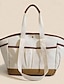 abordables Handbags &amp; Totes-Large Capacity Button Tote Bag