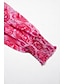 billige Sale-Floral Ruffle V Neck Maxi Dress