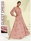 billige Print Dresses-Kvinders blomsterprint lang sommerkjole
