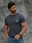 economico T-Shirts-Maglietta per Uomo in Cotone Grafica Classica