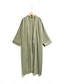 cheap Sale-Casual Satin Kimono Shirt