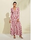 economico Print Dresses-Women&#039;s Wedding Party Dress S M L