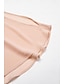 economico Jumpsuits-Tuta Elegante Monocolore con Colletto Rotondo