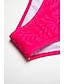 cheap One-Pieces-Gradient Lace Bandeau Swimsuit