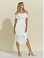 cheap Party Dresses-Chiffon Bodycon Asymmetric Elegant Dress
