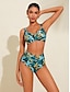 billige Bikini-Blomstret Bikini Badetøj