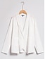 preiswerte Blouses-Solid Long Sleeve Cardigan Beach Wear