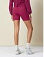 cheap Skirts-Cranberry Skirt Shorts Two-Piece Set with Pockets