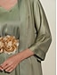preiswerte Sale-Frauen Freizeit Kimono Satin Normale Größe S M L