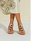 billige Sandals-Elegante kvinner Bohemia sandaler med plattform
