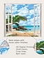 cheap Home Textiles-Window Landscape Wall Tapestry Art Decor Blanket Curtain Picnic Tablecloth Hanging Home Bedroom Living Room Dorm Decoration Polyester Sea Ocean Beach Palm
