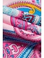 preiswerte Print Dresses-Frauen Satin Maxi Langkleid mit Paisley Druck