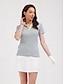 abordables Polo Top-Camiseta Polo de Golf para Mujeres  Protección Solar Ligera