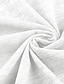 abordables Camisetas sin mangas-Tanque Mujer Blanco Color sólido/liso Diario Básico Cuadrado S
