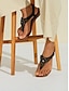abordables Sandals-Sandales Élégantes Bohèmes pour Femmes  Plage Été