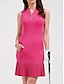 abordables vêtements pour femmes-Sleeveless Lightweight Golf Dress