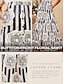 cheap Sale-100% Cotton Floral Print Wedding Guest Maxi Skirt