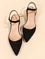 abordables Sandals-Block Heel Pointed Pumps
