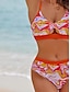 abordables Sale-Swimwear Bikini Removable Pad V Neck