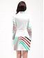 preiswerte Zip Up Pullover-Golf Polo Shirt Women&#039;s Top White