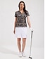 preiswerte Polo Top-Frauen Golf Polo Shirt Kurzarm Sonnenschutz Leicht Top