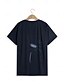abordables T-shirts-Femme T shirt Tee Floral Casual Vacances Fin de semaine Imprimer Noir Manche Courte basique Col Rond